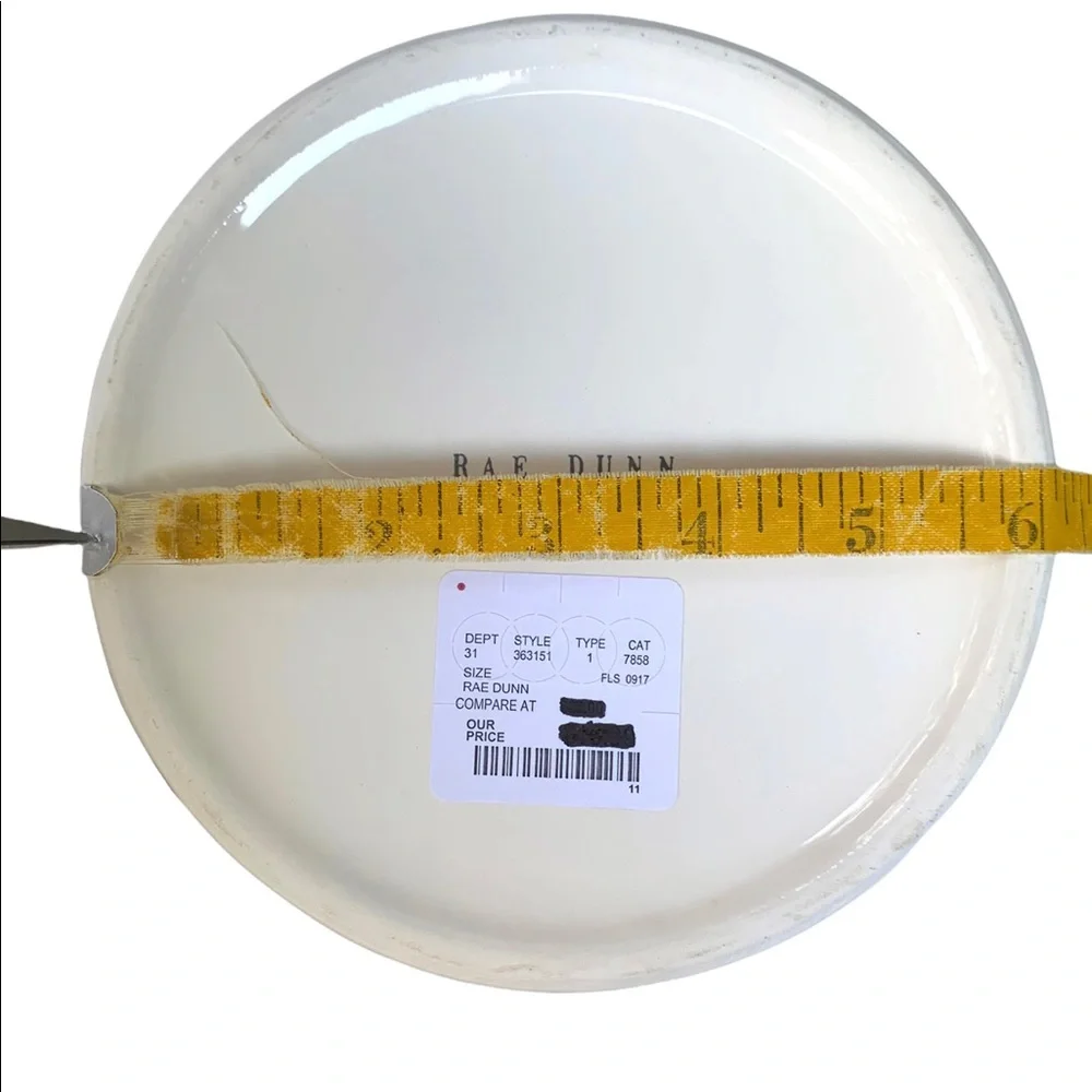 Rae Dunn COOKIES Canister Jar Ceramic 8 Inch Tall Chubby Dimples NWT 2017 OG HTF - Picture 13 of 15